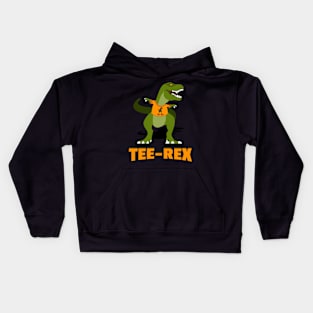 DINOSAUR T-REX TEE-REX FUNNY Kids Hoodie